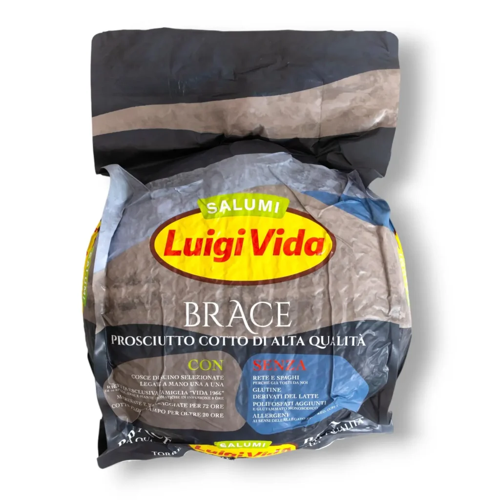 “BRACE” Prosciutto Cotto Alta Qualità
