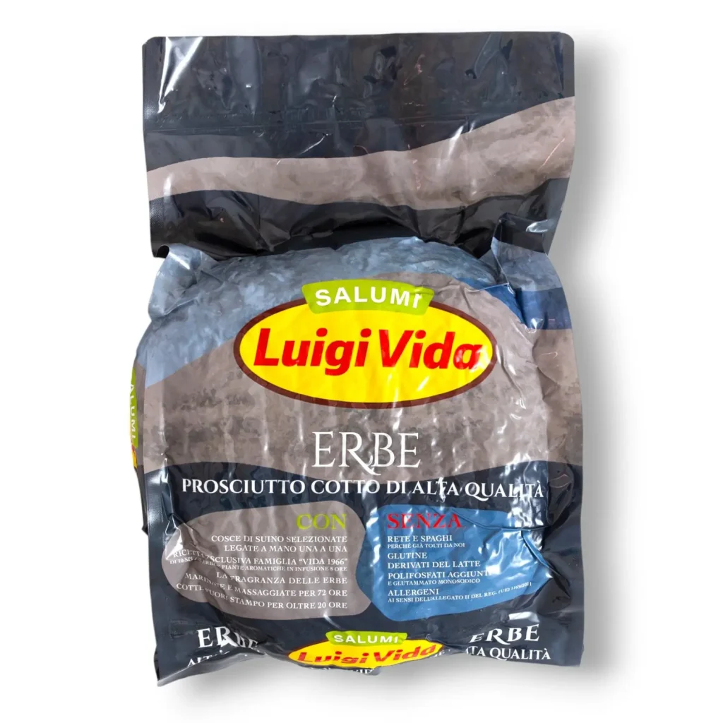 “ERBE” Prosciutto Cotto Alta Qualità
