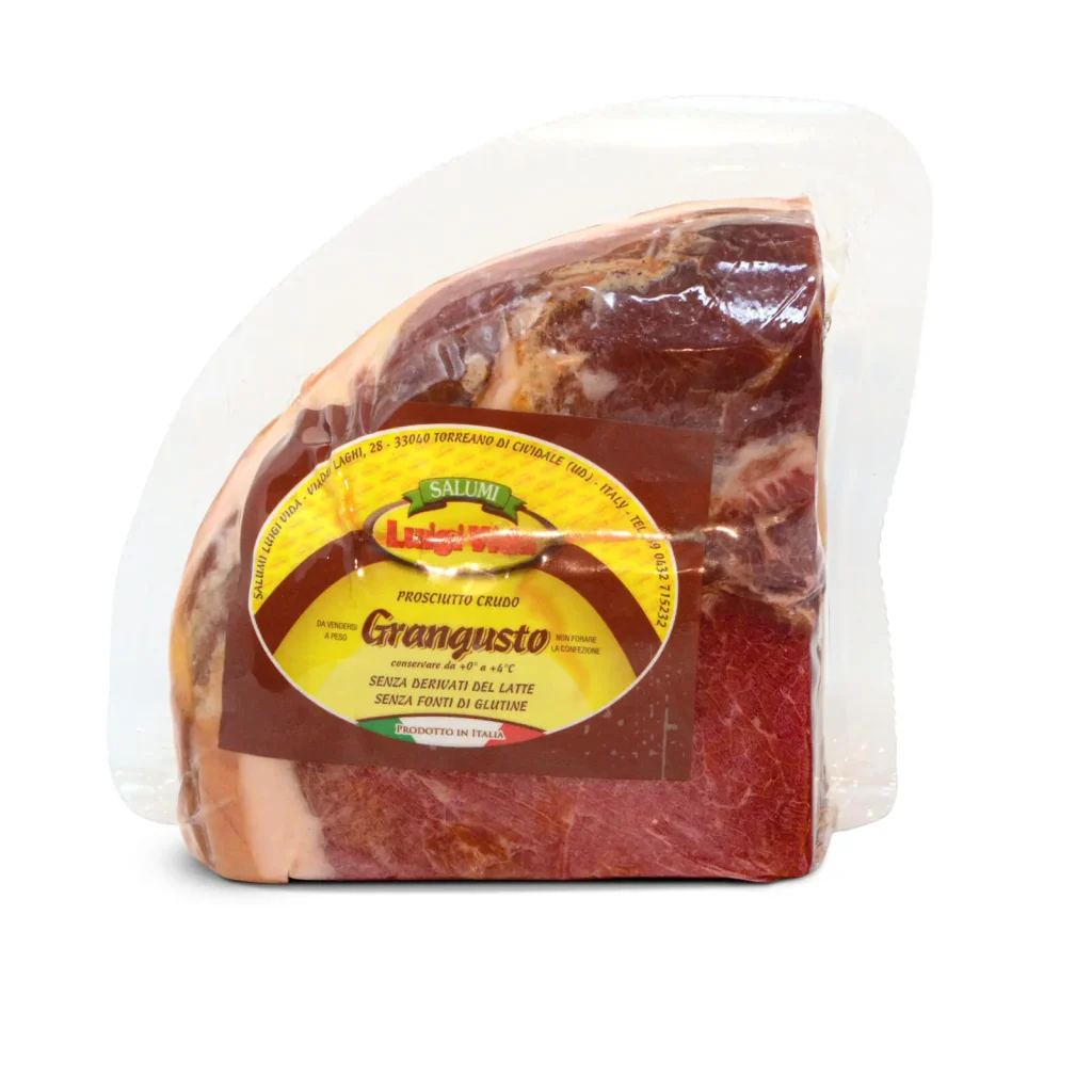 “GRANGUSTO” Prosciutto crudo s/o pelato